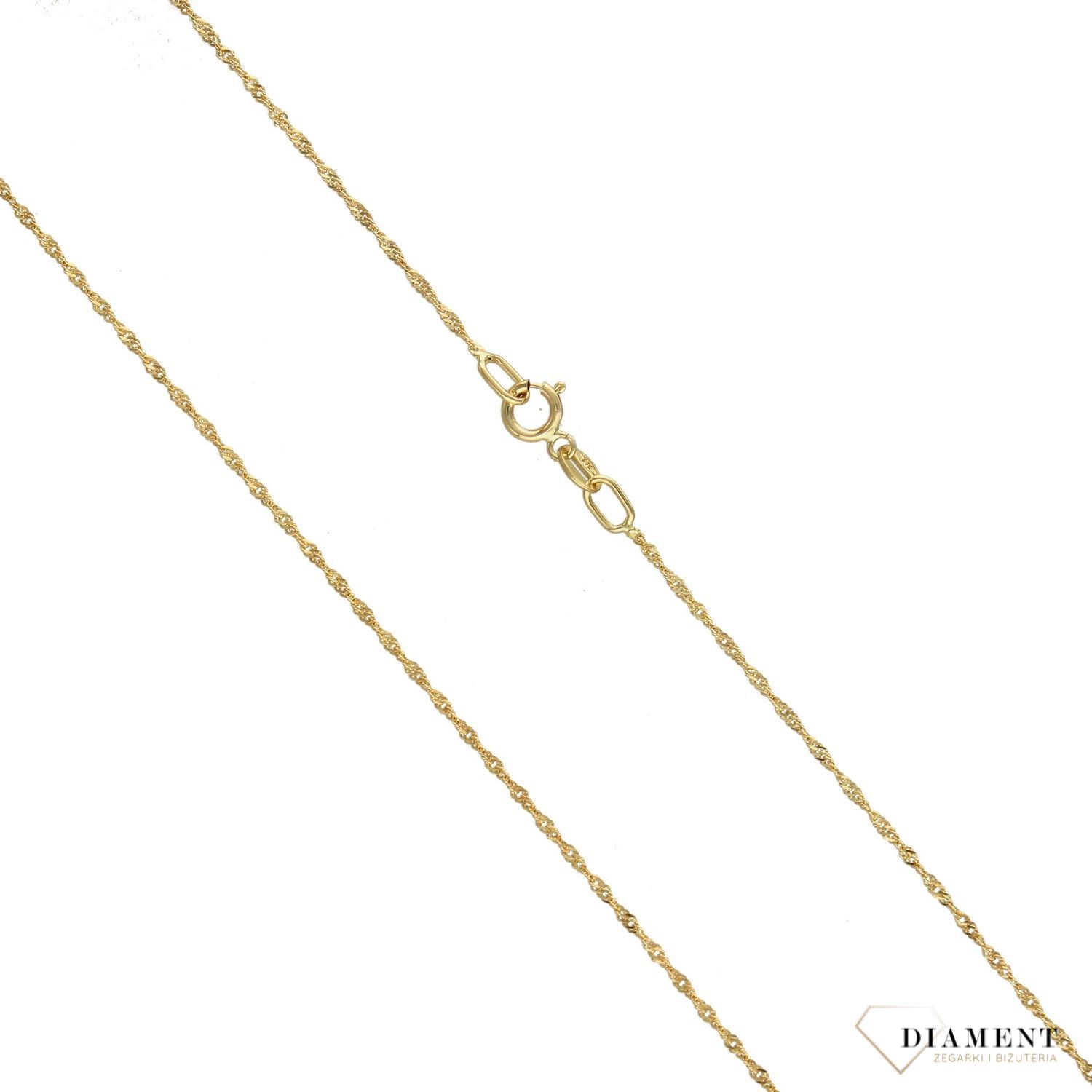 Złoty łańcuszek 375 singapur 1 mm DIA-LAN-G2SIN 017-375 1mm (1).jpg